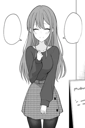 Portada de La chica que parece una yandere pero no lo es