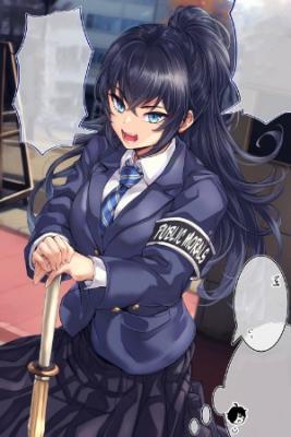 Portada de La Jefa De Moral Publica Que Se Convierte En Gyaru Solo Durante Las Vacaciones De Invierno
