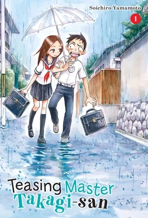 Portada de La maestra de las bromas Takagi-san