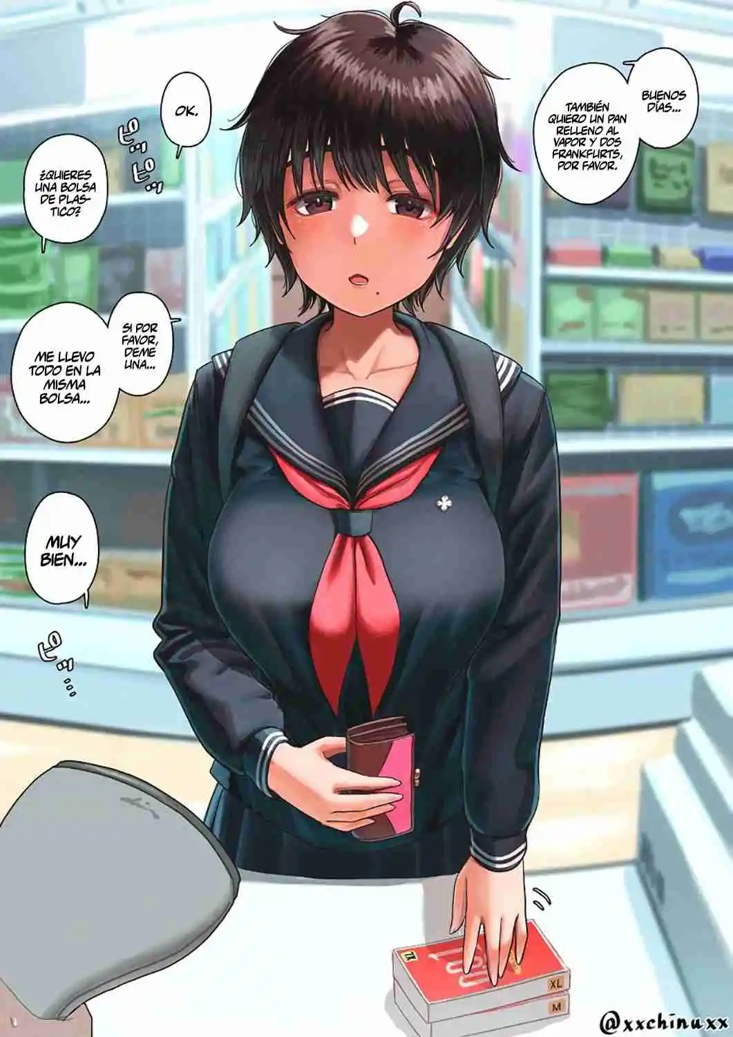 Portada de La Nueva Chica Del Instituto Estuvo Realizando Unas Compras Extranas