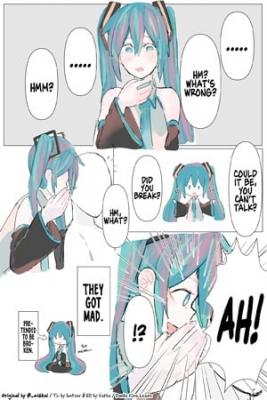 Portada de La Vida Diaria Del Maestro Y Hatsune Miku