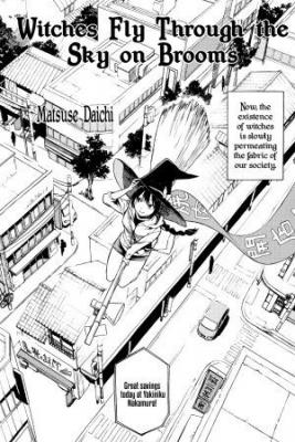 Portada de Majo Wa Houki De Sora Wo Tobu