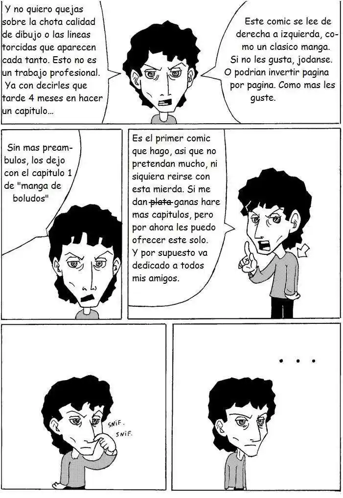 Portada de Manga De Boludos