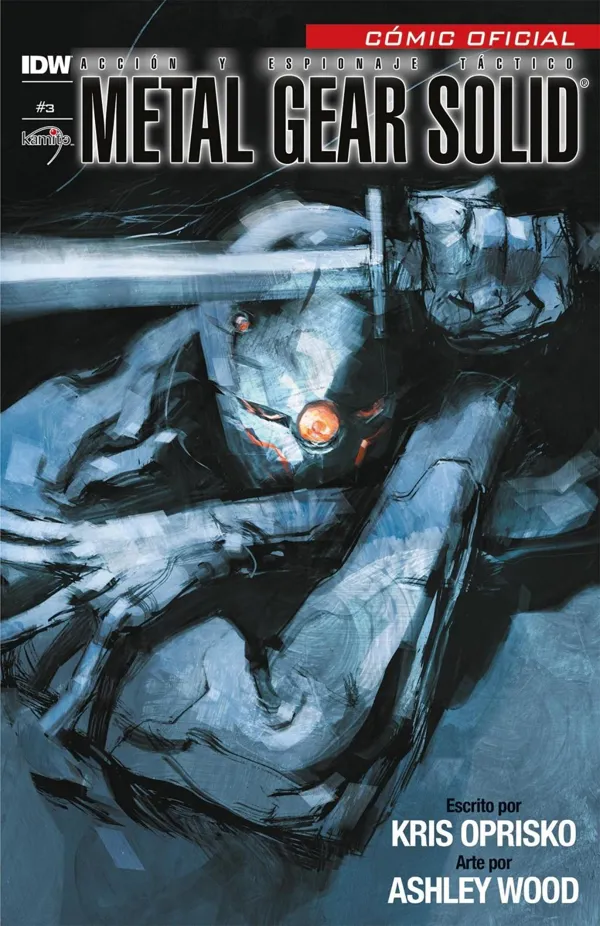 Portada de Metal Gear Solid (Cómic Oficial)