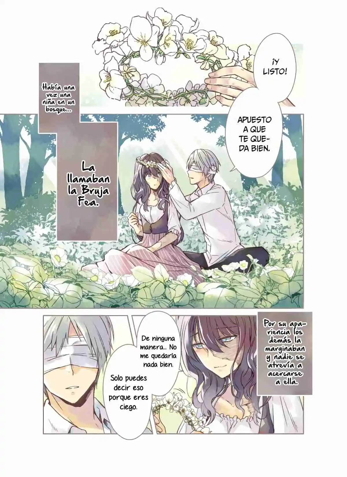 Portada de Minikui Majo To Me No Mienai Seinen No Hanashi