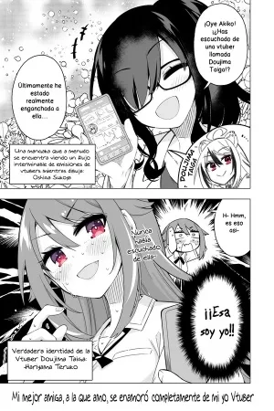 Portada de My Best Friend Who I Love Fell Completely in Love With My Vtuber Self