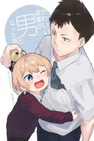 Portada de My Cute Junior Turned into a Guy