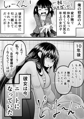 Portada de Neet Ni Natteita Hatsukoi No Hito Wo Shiawase Ni Suru Made
