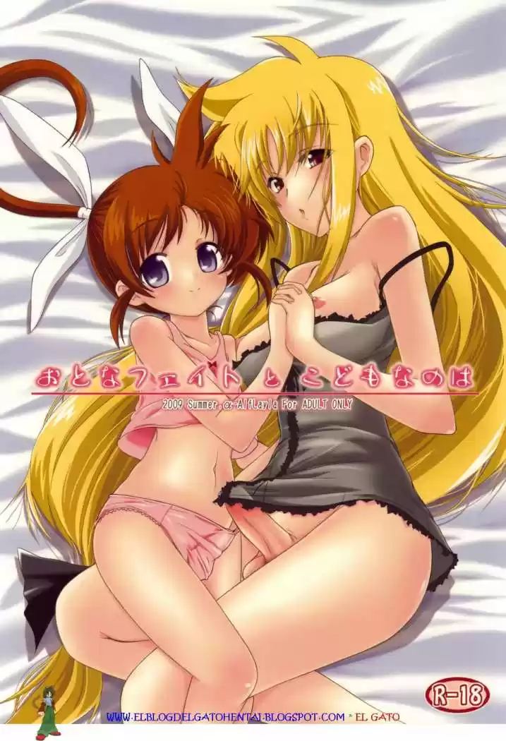 Portada de Otona Fate To Kodomo Nonoha