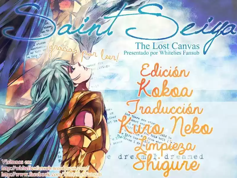Portada de Saint Seiya The Lost Canvas Meiou Shinwa Gaiden