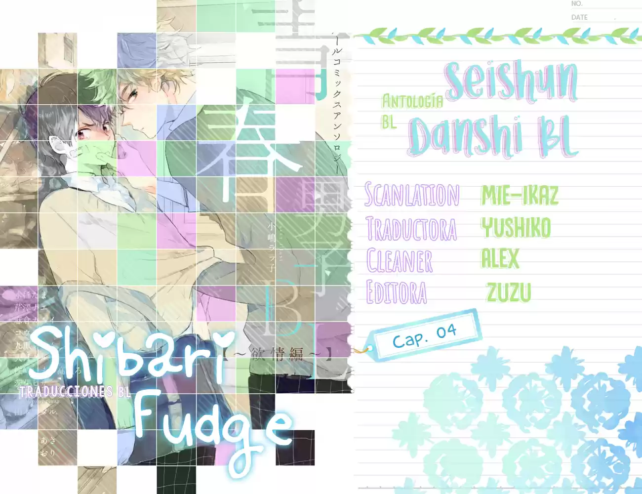 Portada de Seishun Danshi Bl Anthology