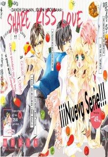 Portada de Share Kiss Love Danshi San Nin Joshi Ohitorisama