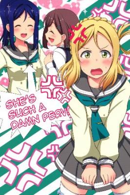 Portada de She S Such A Damn Perv Love Live