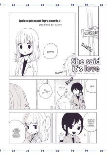 Portada de She Said It S Love Anotherstory
