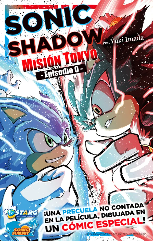 Portada de Sonic X Shadow TOKYO MISSION