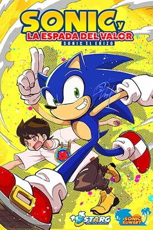 Portada de Sonic y la espada del valor