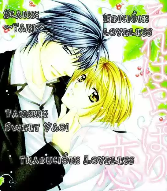 Portada de Sore Wa Yappari Koi No Sei Yaoi