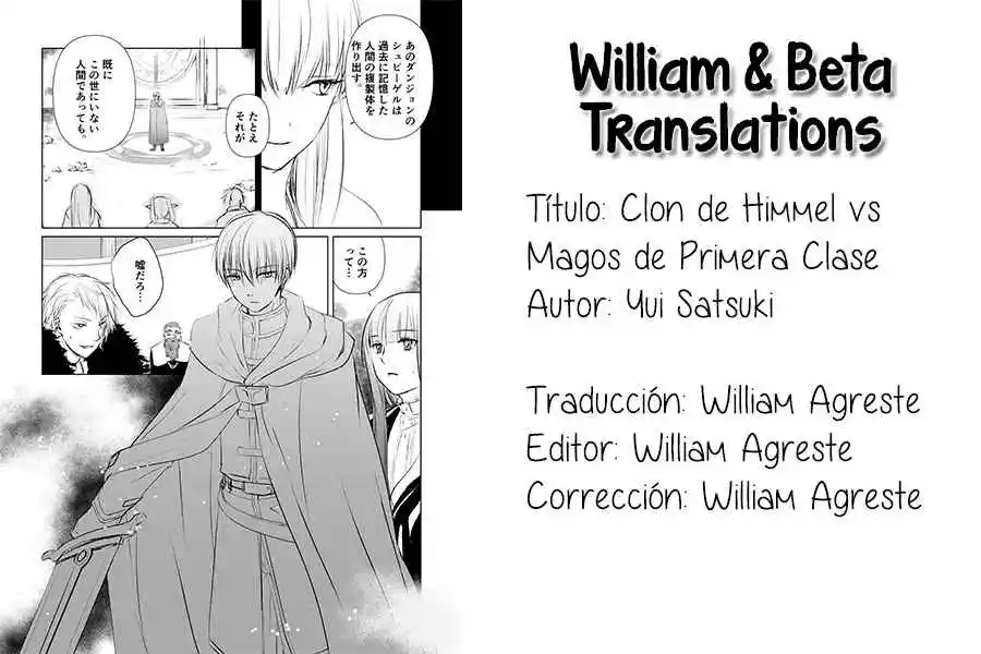 Portada de Sousou No Frieren Himmel Clon Vs Magos De Primera Clase