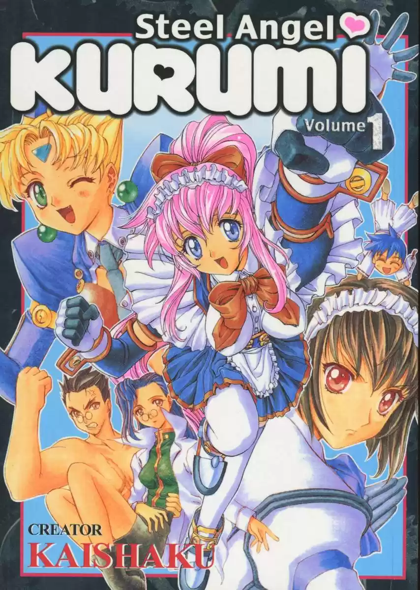 Portada de Steel Angel Kurumi Kotetsu Tenshi Kurumi