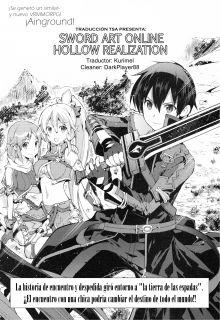 Portada de Sword Art Online Hollow Realization