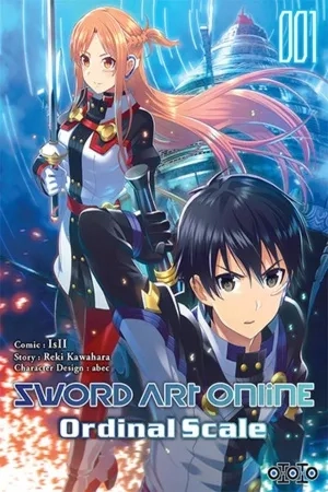 Portada de Sword Art Online: Ordinal Scale