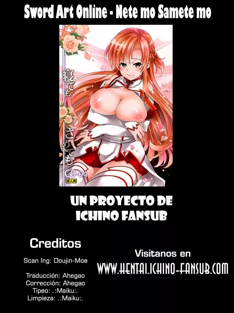Portada de Sword Art Online Ya Sea Durmiendo O Despierta