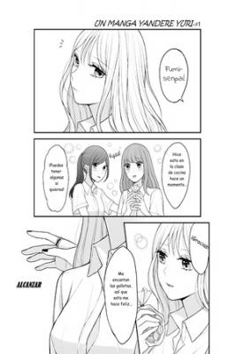 Portada de Un Manga Yuri Yandere