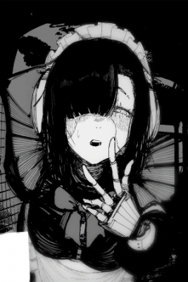 Portada de Una Maid Robot Y Sus Poses Extranas