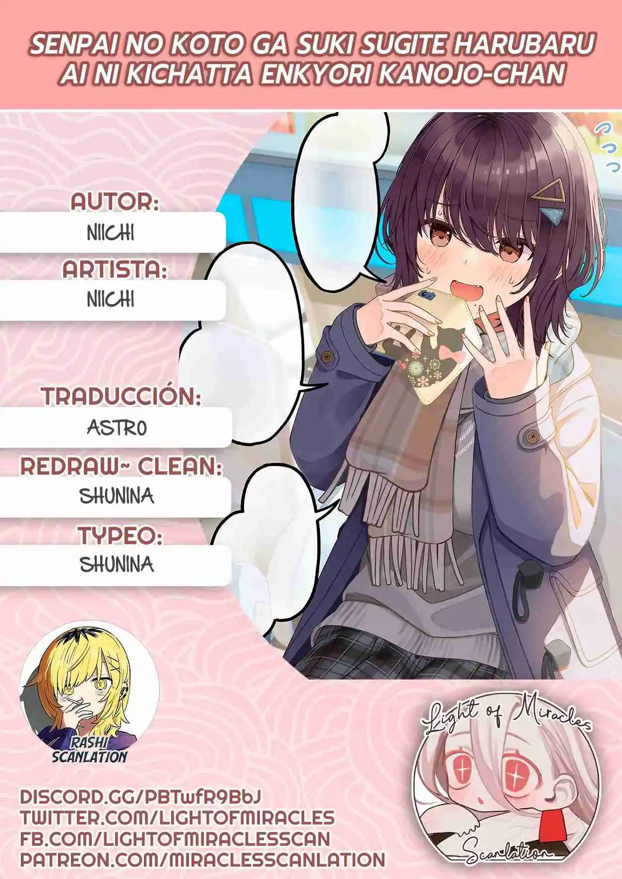 Portada de Una Novia A Distancia Que Ama Tanto A Su Senpai Que Vino Hasta Aqui A Verlo