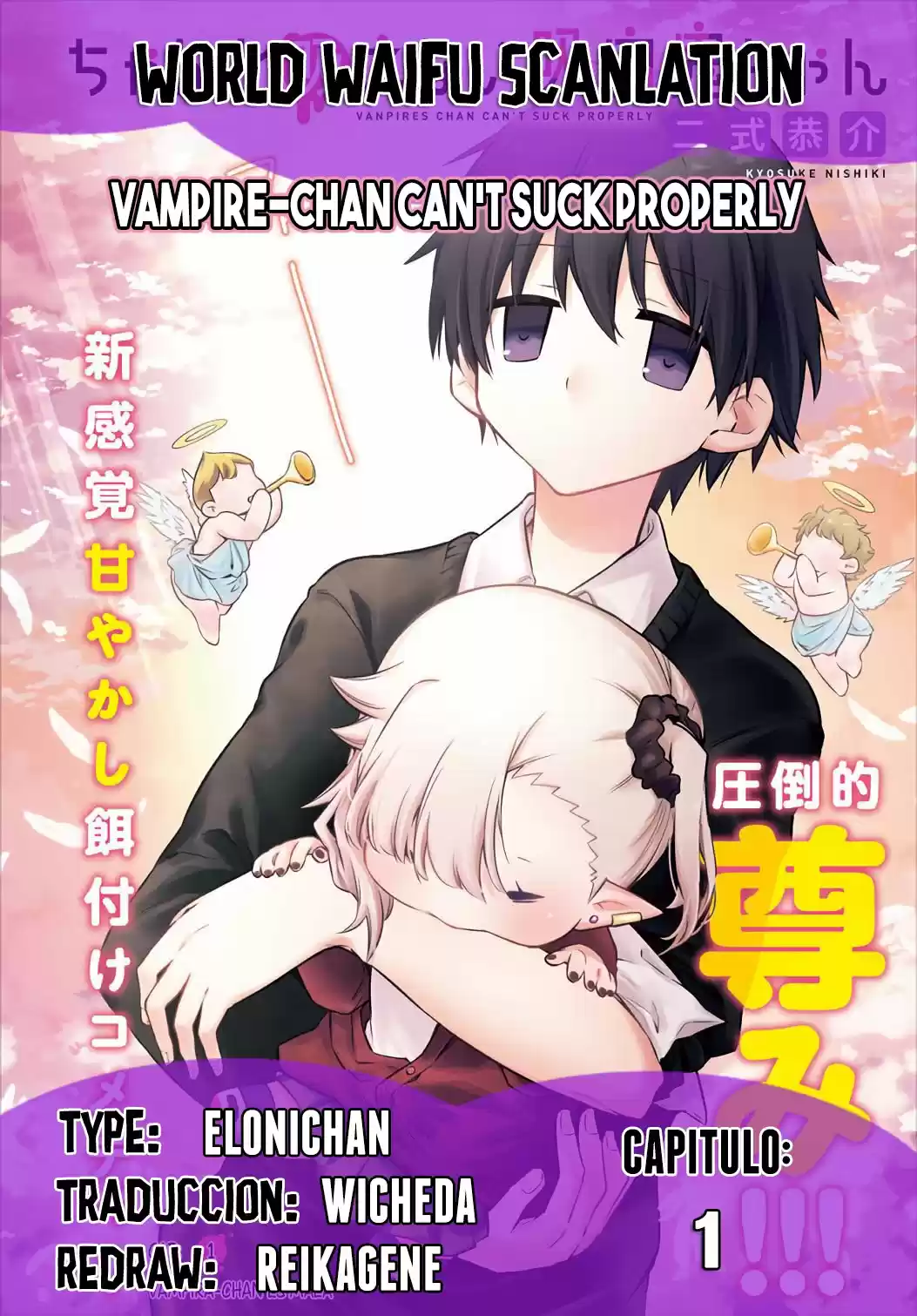 Portada de Vampire Chan Can T Suck Properly