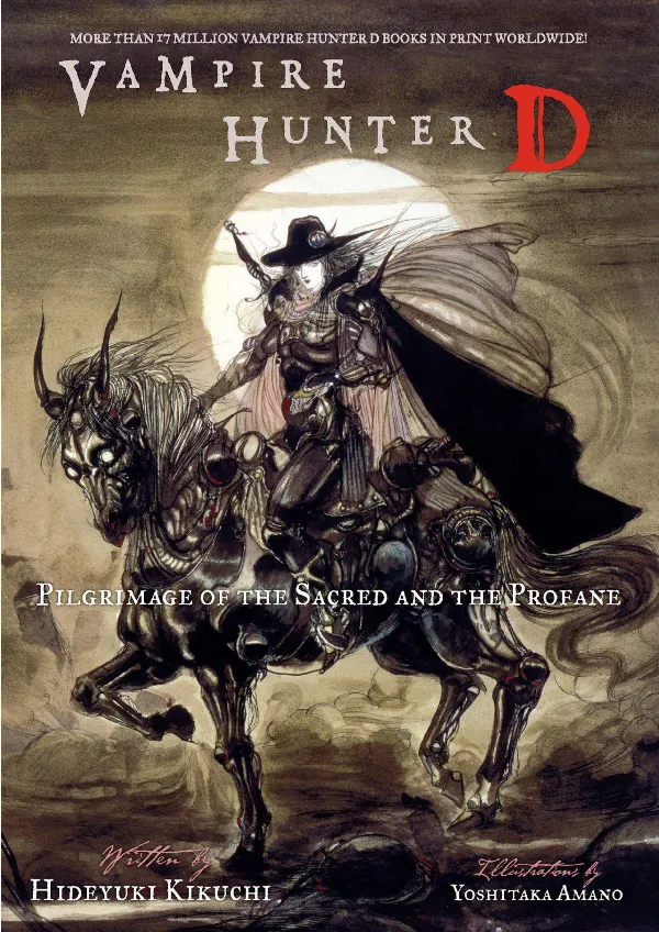 Portada de Vampire Hunter D: Volume 6 - Pilgrimage of the Sacred and the Profane