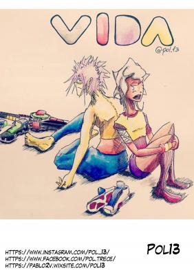 Portada de Vida Version Manga
