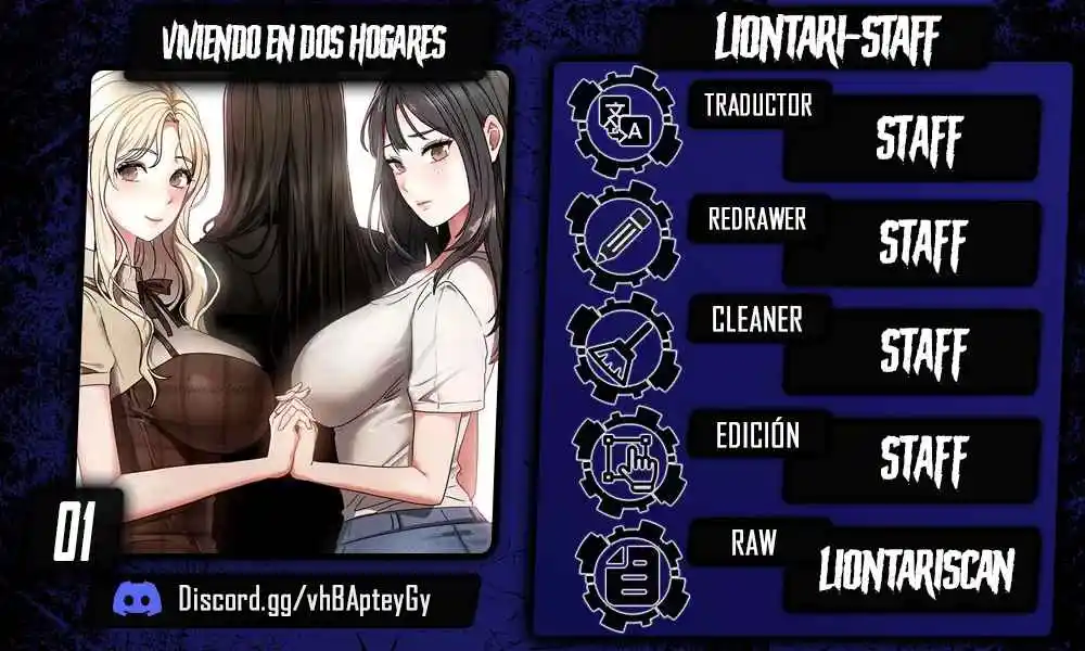 Portada de Viviendo En Dos Hogares