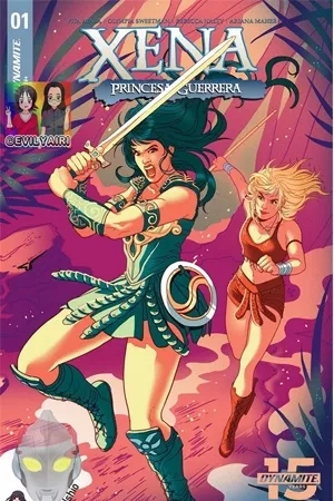 Portada de Xena, La Princesa Guerrera