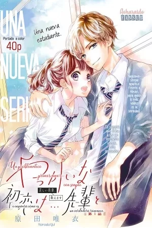Portada de Yakkaina Hatsukoi ha... senpai to