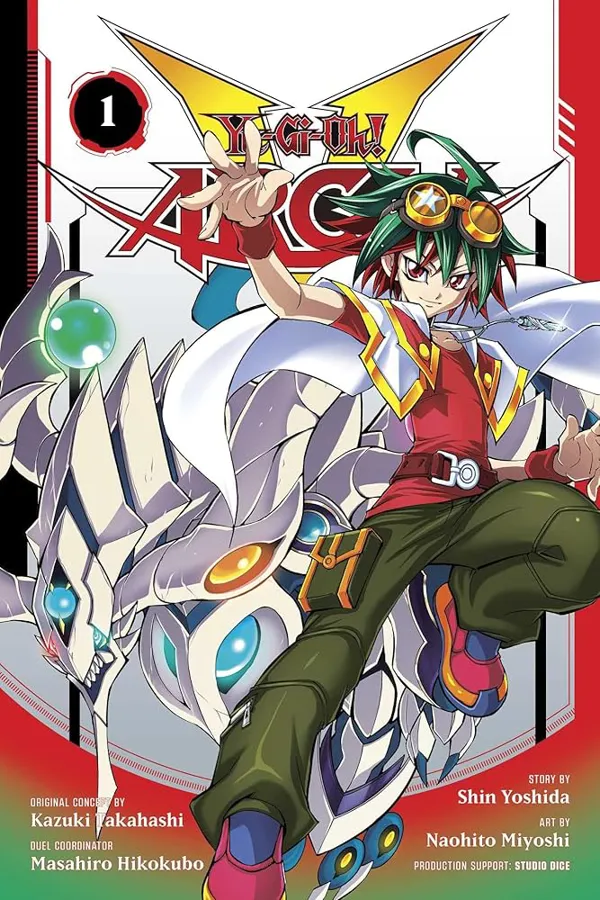 Portada de Yugioh Arc V