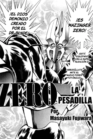 Portada de ZERO, la pesadilla